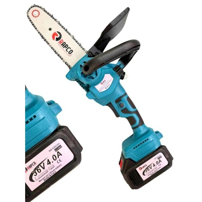 Rapco Şarjlı 40 mm Budama Makası ve Budama Testeresi 2Li Set