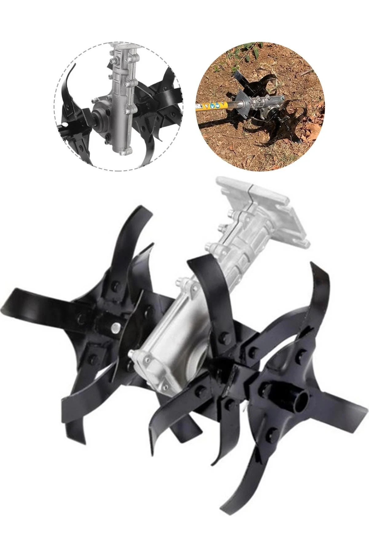 Solax TCA26-9T Tırpan Çapalama Aparatı Komple 26 mm