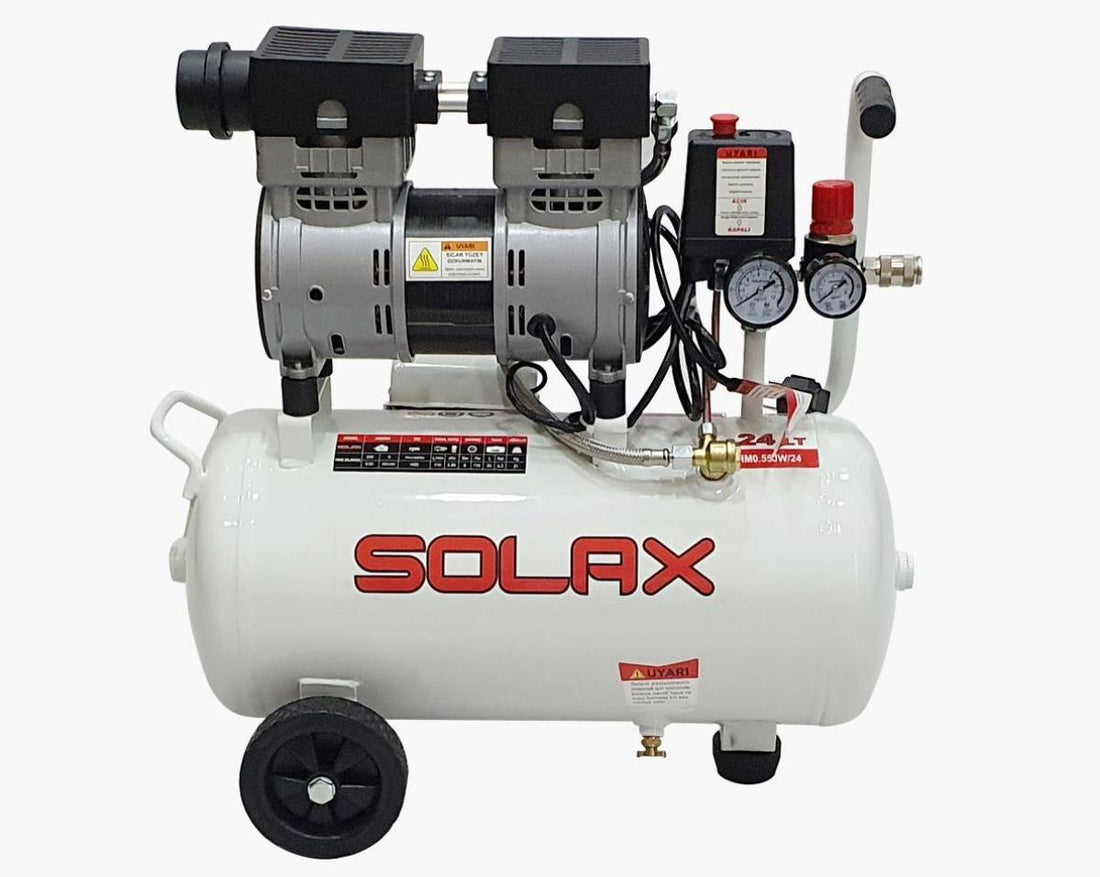Solax HM0.55JW/24 24 LT. Sessiz Hava Kompresörü