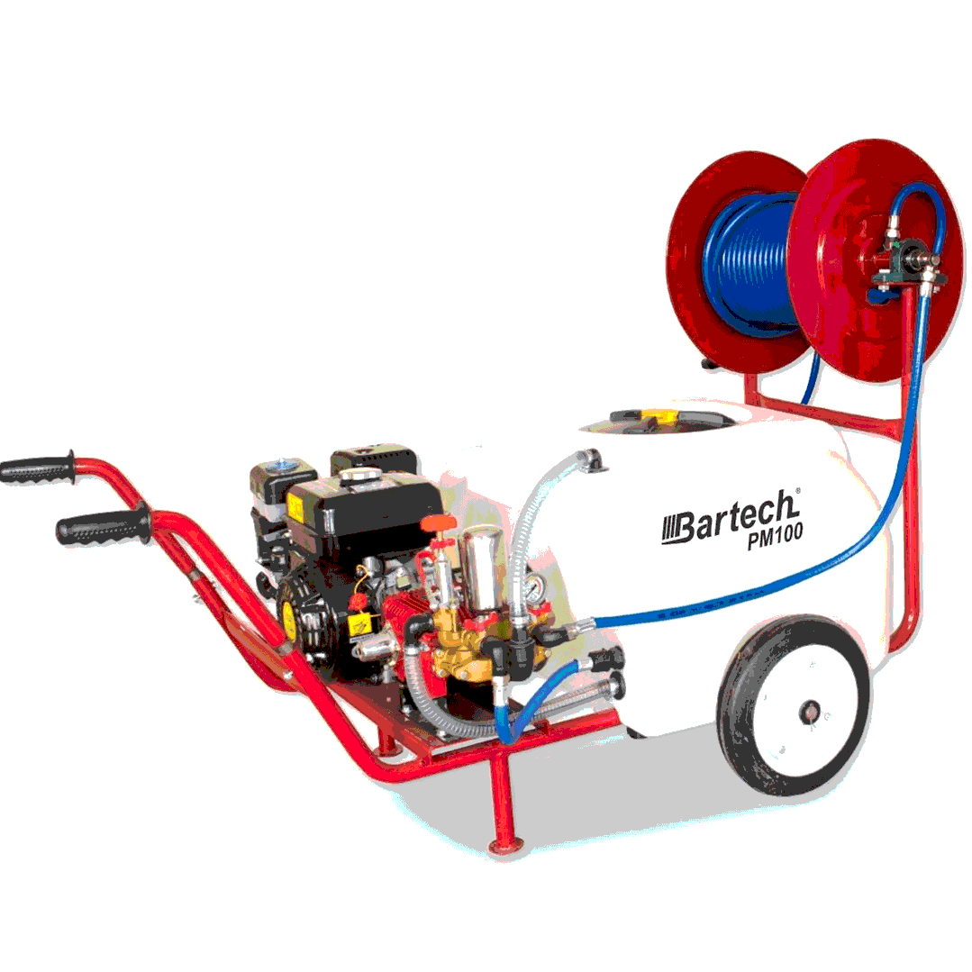Bartech PM100 Benzinli İlaçlama Makinesi 100 Litre
