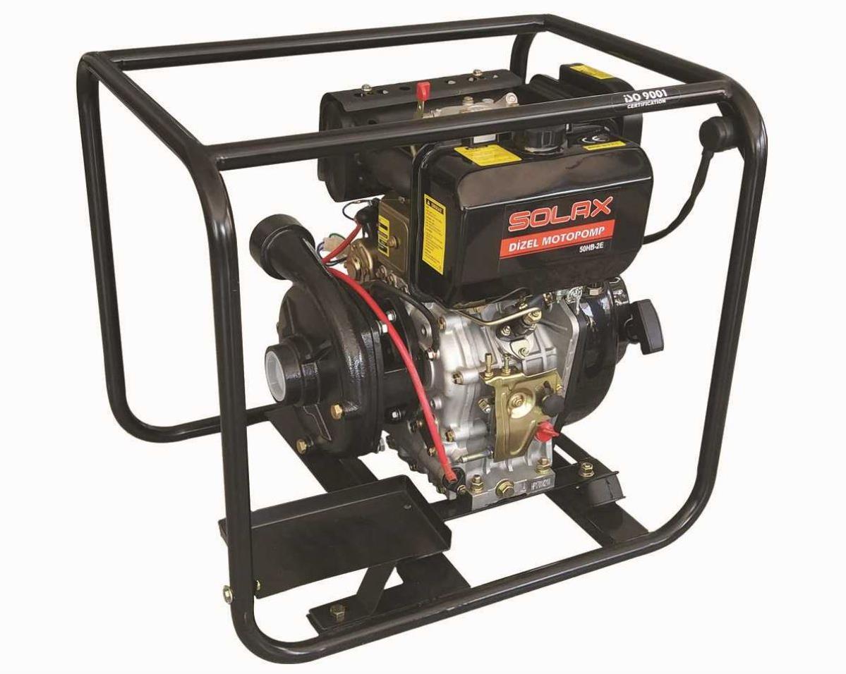 Solax 50HB-2ES 2'' Dizel, Marşlı, Yüksek Basınçlı Motopomp