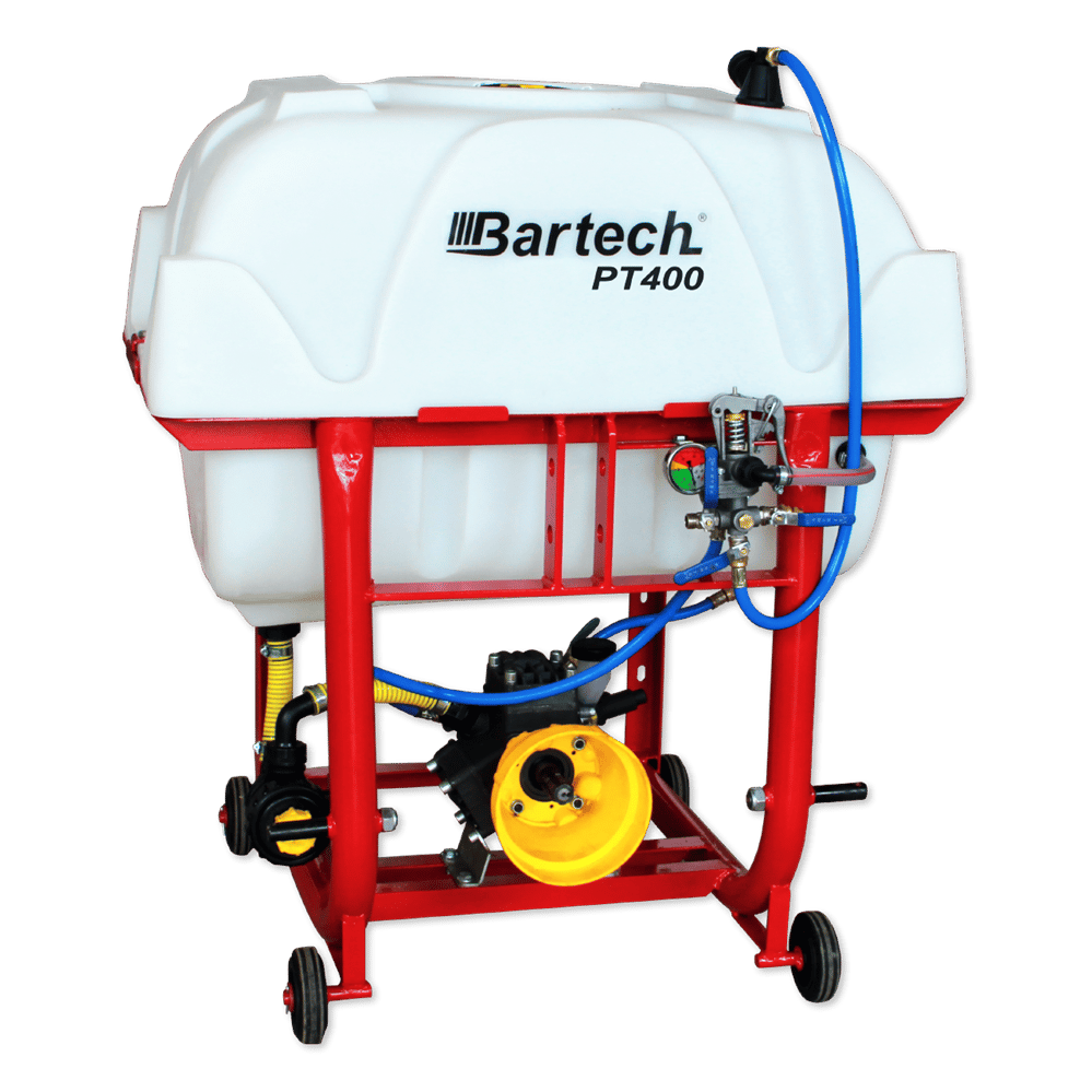 Bartech PT400 Şaftlı Pülverizatör 400 Litre Makaralı