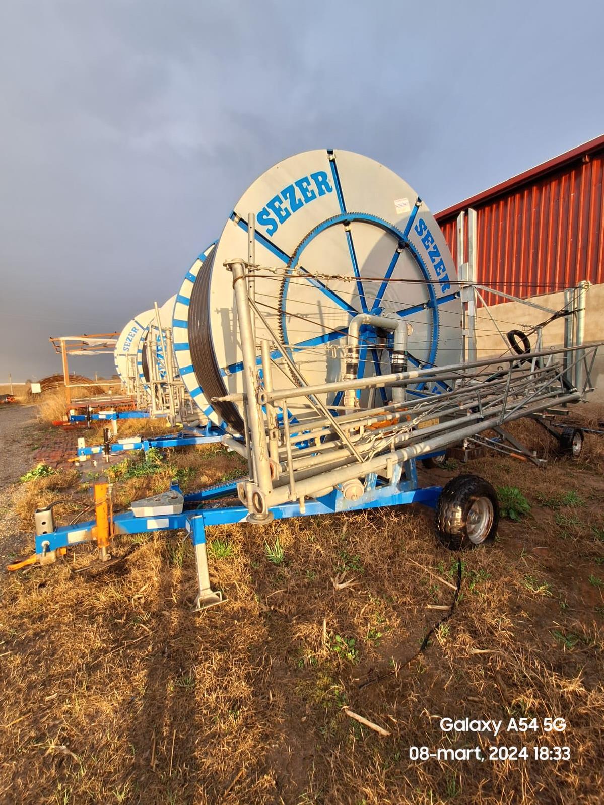 Sezer 110*400 2016 Model Kanatlı tamburlu Sulama Makinesi