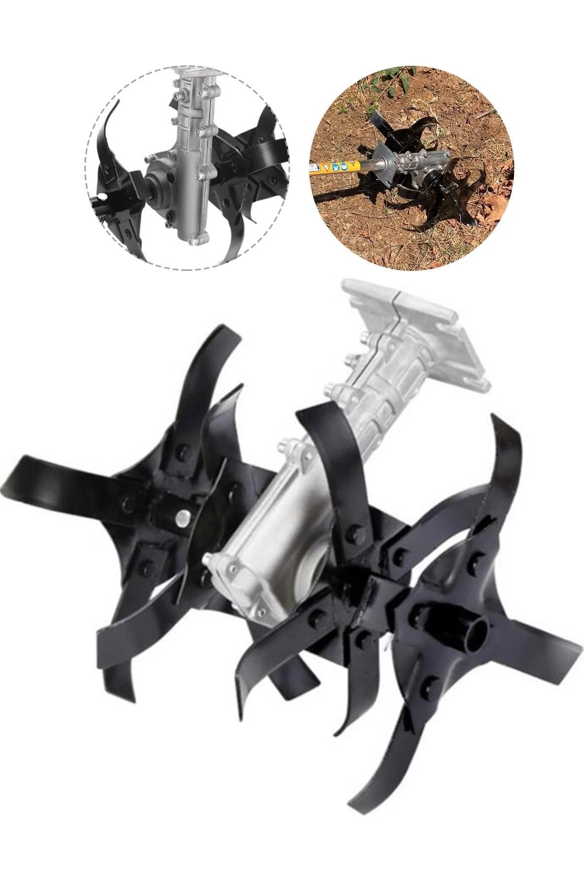 Solax TCA28-9T Tırpan Çapalama Aparatı Komple 28 mm