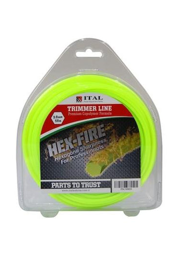 3.30mm 46 Mt.altı Köşe Yeşil Tırpan Misinası Ot Çim Kesme İp