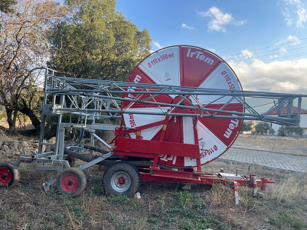 İrtem 110*500 Tamburlu Sulama Makinesi Kanatlı 2021 Model